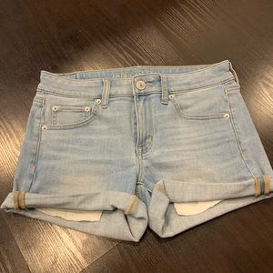 american eagle jean shorts